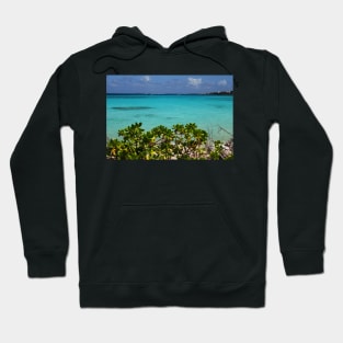 Anguilla Shoal Bay  Blue Water Hoodie